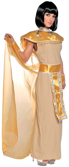 Golden Nile Goddess Adult Costume