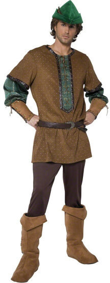 Mens Old England Robin Hood Adult Costume