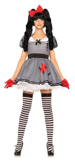 Wind Me Up Dolly Adult Costume