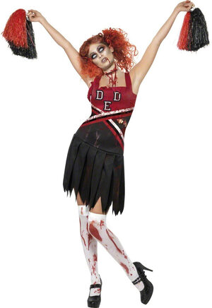 High School Horror Cheerleader Adult Costume