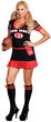 Womens Touch Down Sexy Football Plus Size Costume