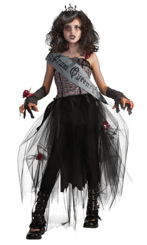 Gothic Prom Queen Kids Costume