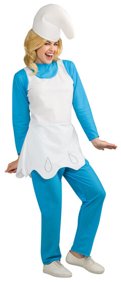 Womens Smurfette Adult Costume