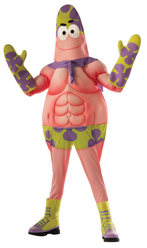 Spongebob Deluxe Mr. Superawesomeness Kids Costume