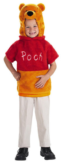 Winnie The Pooh Plush Vest Deluxe Toddler Costume