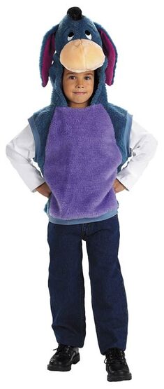 Eeyore Plush Vest Deluxe Toddler Costume