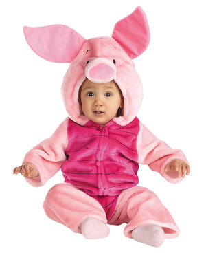 Piglet Plush Deluxe Baby Costume