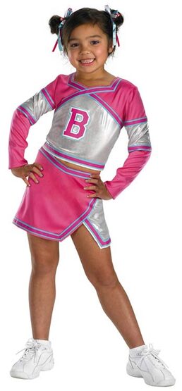 Barbie Team Spirit Kids Cheerleader Costume