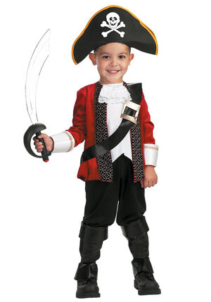 El Capitan Toddler Pirate Costume