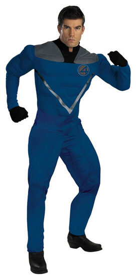 Mr Fantastic Movie Muscle Deluxe Adult Costume