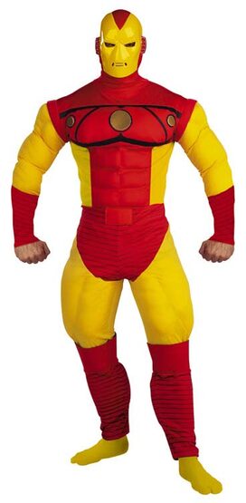 Iron Man Muscle Chest Deluxe Adult Costume