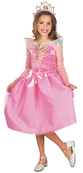 Disney Sleeping Beauty Princess Aurora Kids Costume