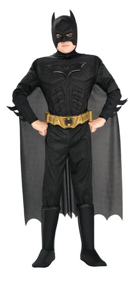 Kids Deluxe Muscle Chest Batman Dark Knight Costume