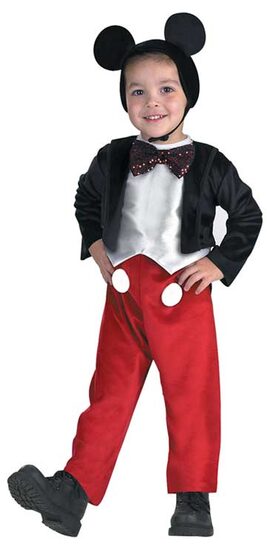 Disney Mickey Mouse Deluxe Kids Costume