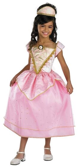 Barbie Royal Party Pink Princess Kids Costume
