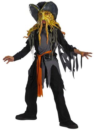 Kids Davy Jones Pirates of the Caribbean Costume