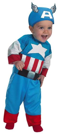 Captain America Baby Costume