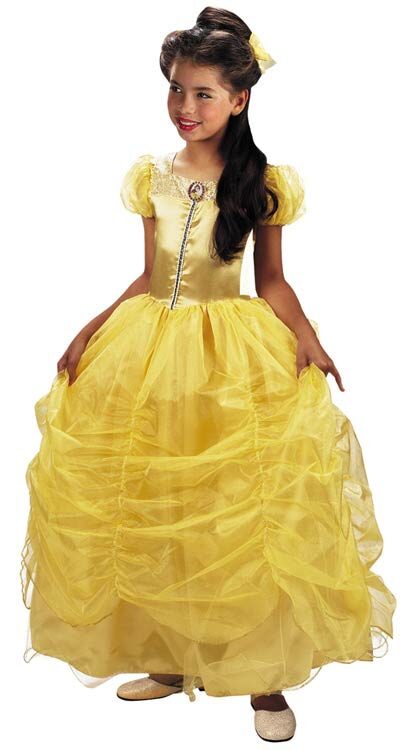 belle costume for girl