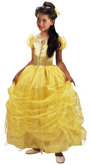 Kids Prestige Disney Princess Belle Costume