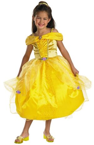 Kids Deluxe Disney Princess Belle Costume