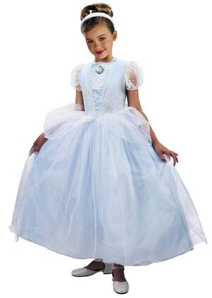 Kids Prestige Disney Princess Cinderella Costume