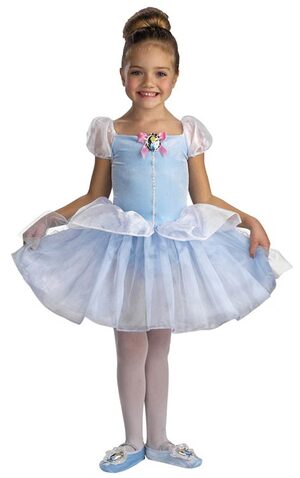 Kids Disney Cinderella Ballerina Costume
