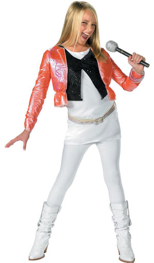 Hannah Montana Kids Costume with Pink Jacket