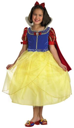 Kids Disney Deluxe Snow White Costume