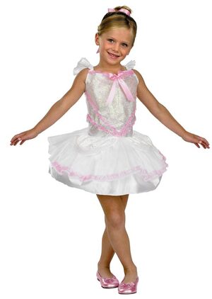 Kids Shimmer Ballerina Toddler Costume