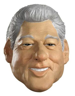 Bill Clinton Vinyl Adult Mask 