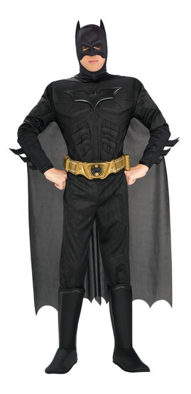Adult Deluxe Muscle Chest Batman Dark Knight Costume