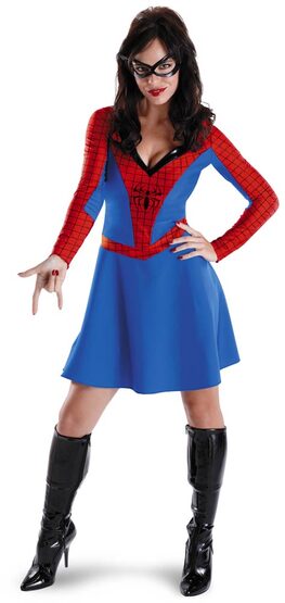 Womens Adult Spider Girl Costume