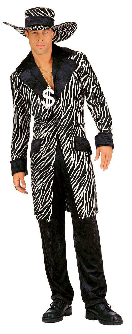 Mens Sugah Daddy Pimp Costume - Mr. Costumes