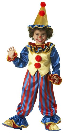 Clownin' Round Toddler Costume