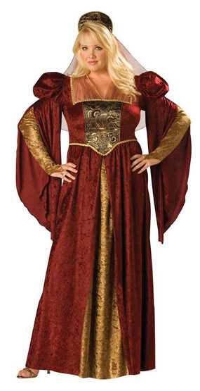 Renaissance Maiden Plus Size Costume