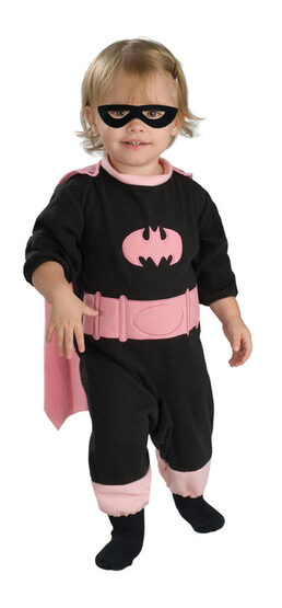 Pink Batgirl Romper Baby Costume