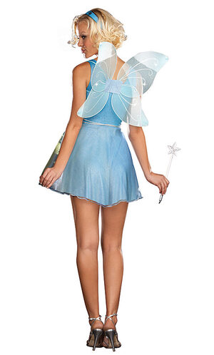 True Blue Sexy Fairy Costume