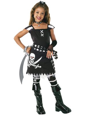 Scar-let Girls Pirate Costume