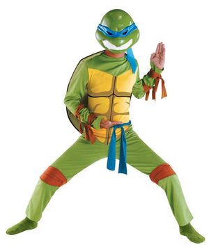 Kids Classic Leonardo Ninja Turtle Costume