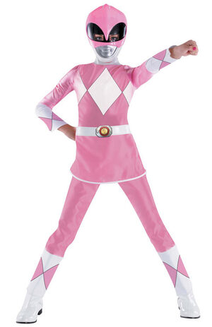Pink Power Ranger Kids Costume