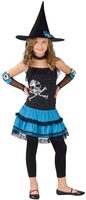 Kids Funky Punk Girls Witch Costume