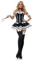 Charming Chambermaid Sexy French Maid Costume