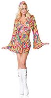 Womens Hippie Chick Adult 60s Costume