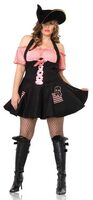 Treasure Hunt Sexy Plus Size Pirate Costume