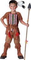 Indian Brave Boys Costume