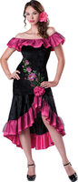 Flirty Flamenco Spanish Dancer Costume