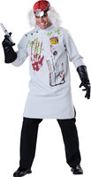 Mens Mad Scientist Scary Costume