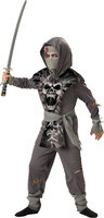 Zombie Ninja Kids Costume