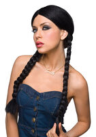 Black Braided Wig