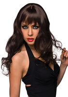 Brown Wig With Bangs